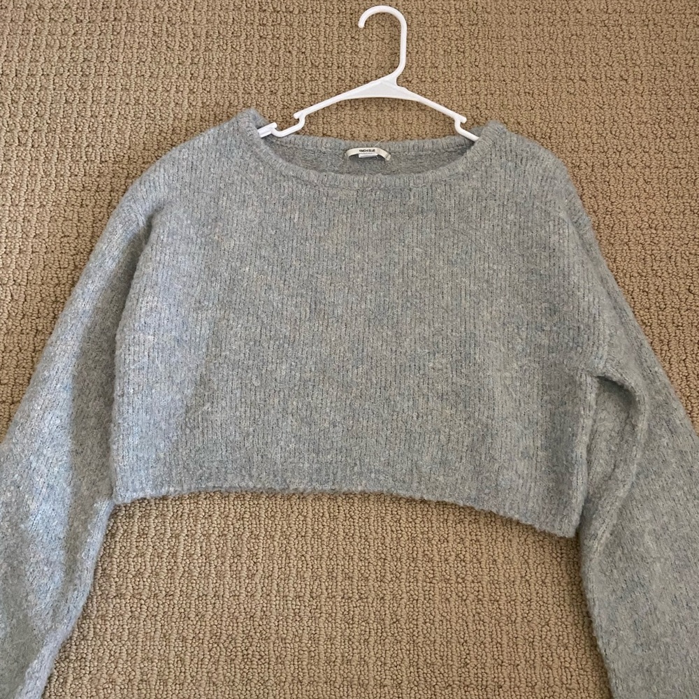 kimchi blue cropped cozy sweater